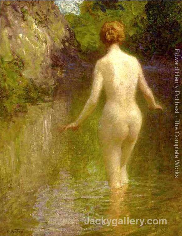 Nude by Edward Henry Potthast paintings reproduction